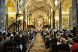 Malta, 16 novembre 2010 La Valletta, concattedrale di San Giovanni. Alcuni momenti del concerto
