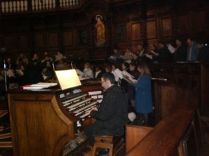 Celebrazione Eucaristica in S. Maria degli Angeli.