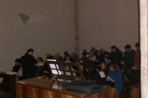 Celebrazione Eucaristica in S. Chiara.