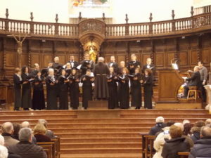 Elevazione musicale dei ‘Laudesi Umbri’ di Spoleto, dir. m° padre Antonio Giannoni.