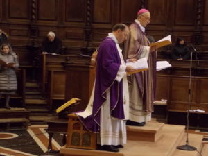 Celebrazione Eucaristica in S. Maria degli Angeli, presiede S.E. Mons. Luciano Giovannetti, Vescovo emerito di Fiesole.