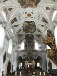 La Basilica abbaziale di Stams (26 luglio).