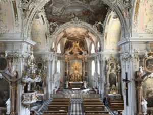 La Basilica di Wilten (28 luglio).