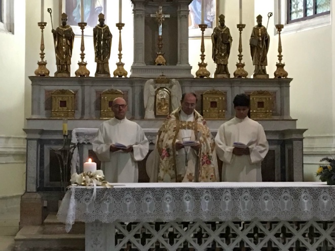 Un momento delle Celebrazioni liturgiche.